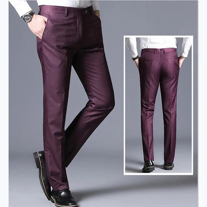 Tailored Fit Business Pants for Men