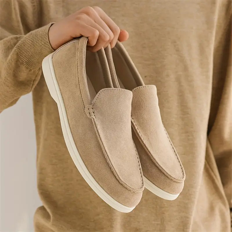 Comfortable Slip On Loafers - Easy Wear Shoes - OutfitLondon