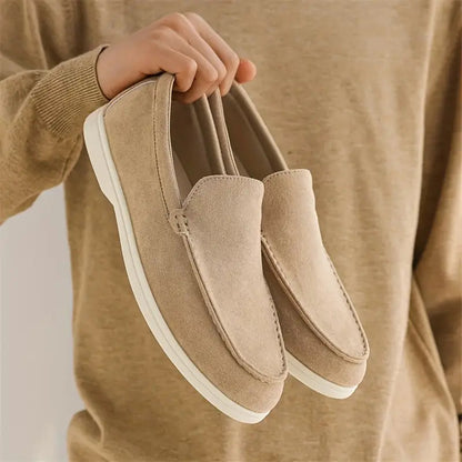 Comfortable Slip On Loafers - Easy Wear Shoes - OutfitLondon