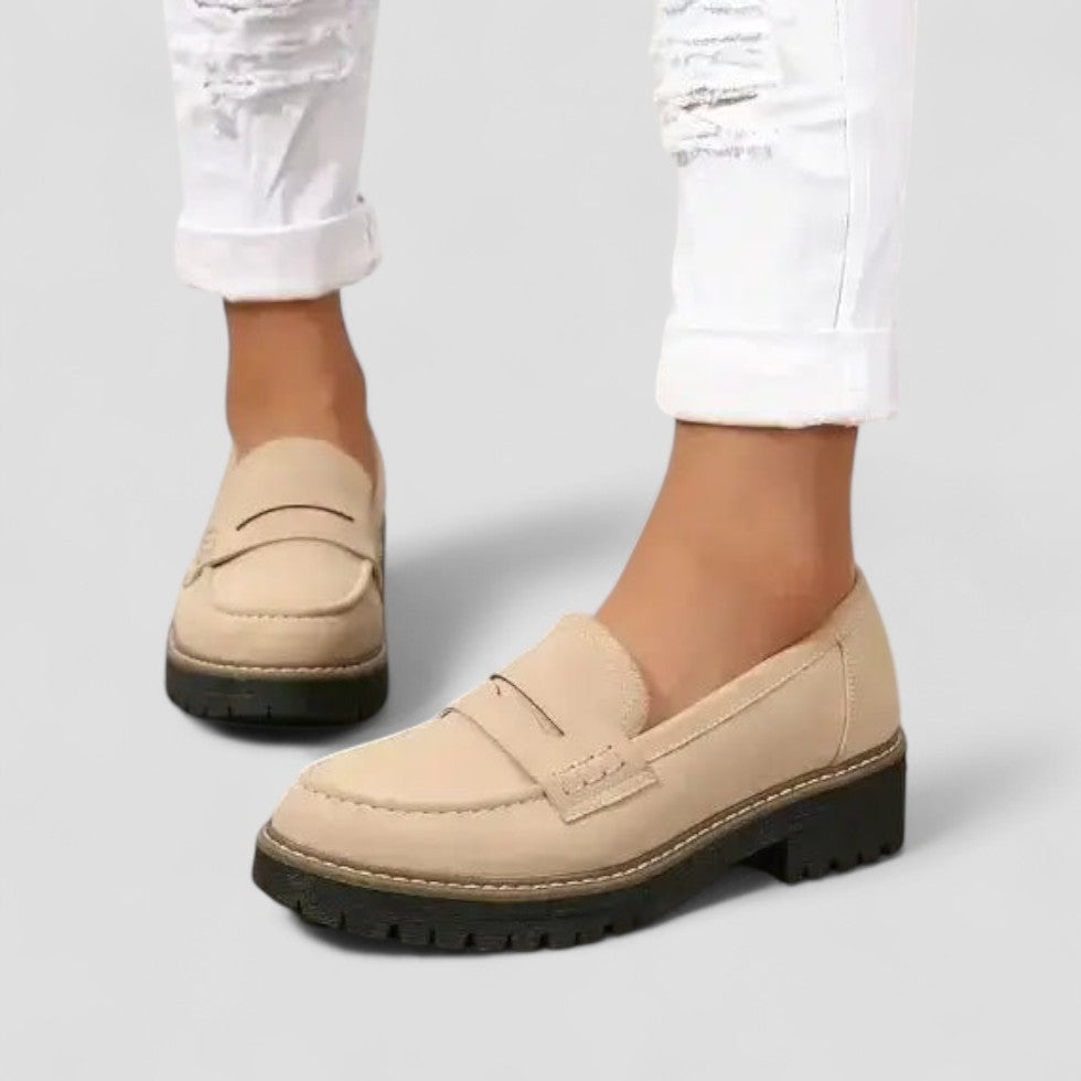 Comfortable Slip On Shoes with Thick Sole
