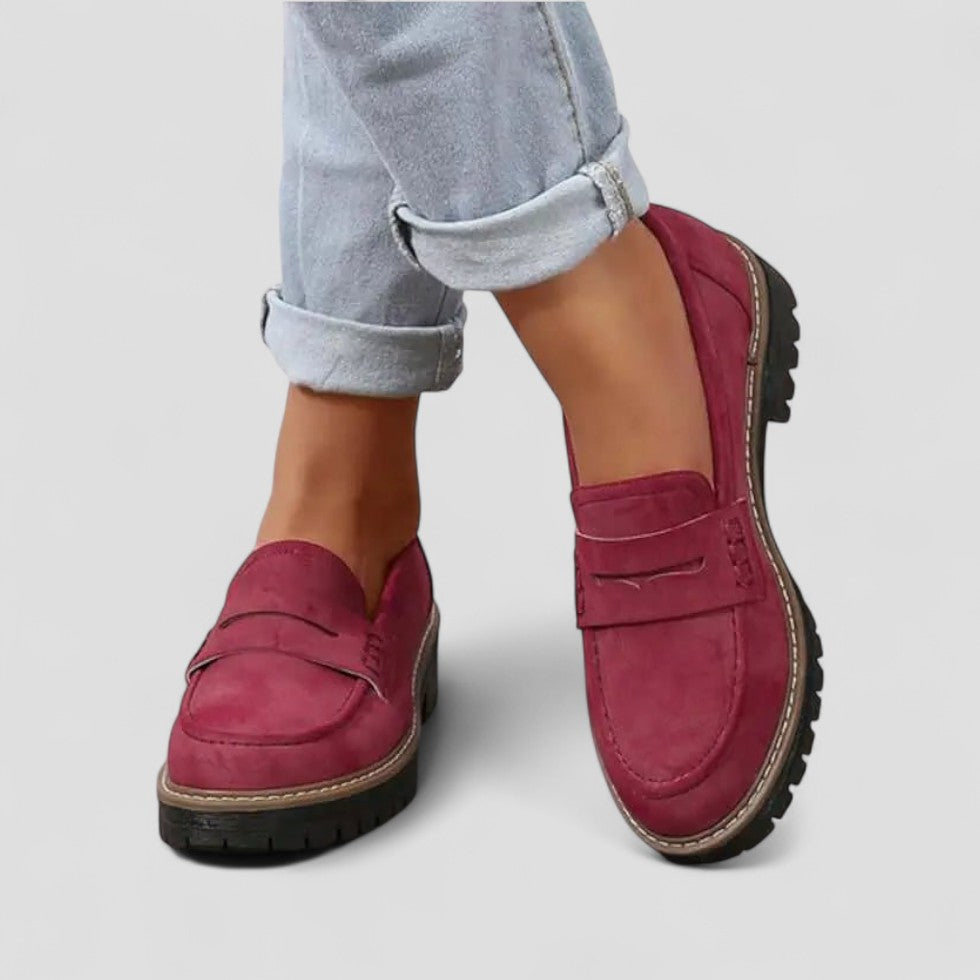 Comfortable Slip On Shoes with Thick Sole