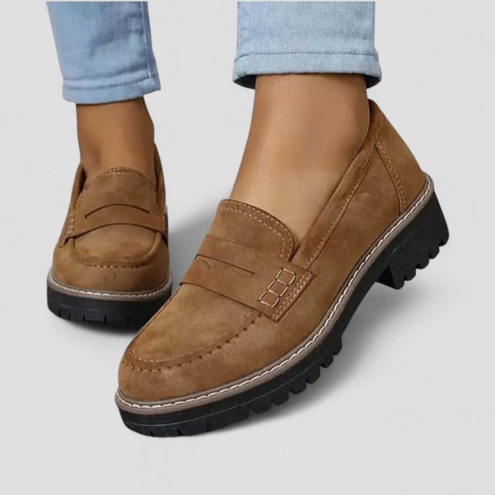 Comfortable Slip On Shoes with Thick Sole