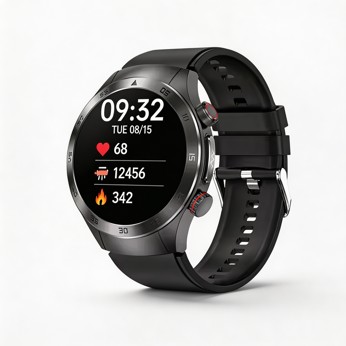 Advanced Health Tracker Watch With Heart Rate Monitor