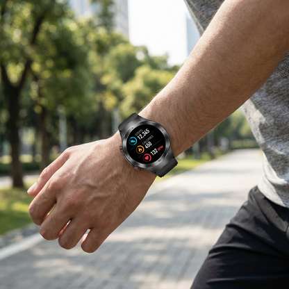 Advanced Health Tracker Watch With Heart Rate Monitor