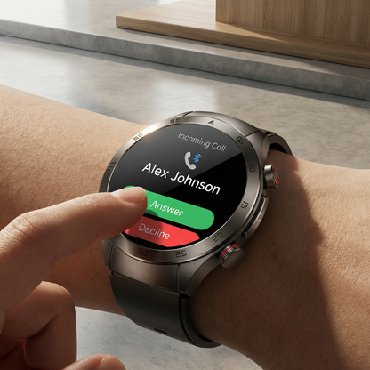 Advanced Health Tracker Watch With Heart Rate Monitor