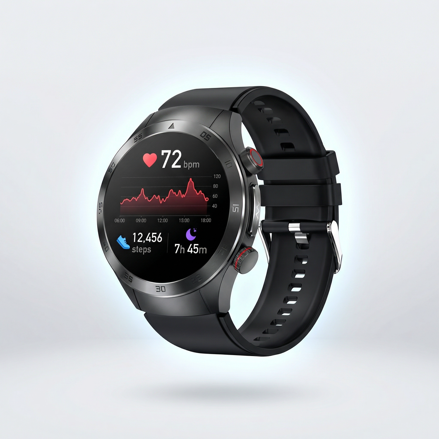 Advanced Health Tracker Watch With Heart Rate Monitor