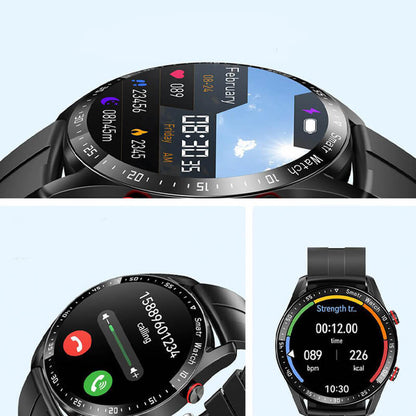 Waterproof Fitness Tracker Watch with Heart Rate Monitor