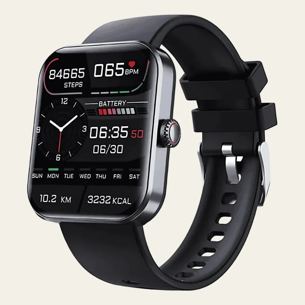 Simple Fitness Bluetooth Smartwatch Daily Tracker