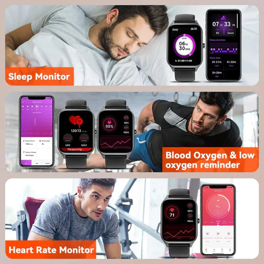Easy Use Blood Sugar Monitor Smart Watch