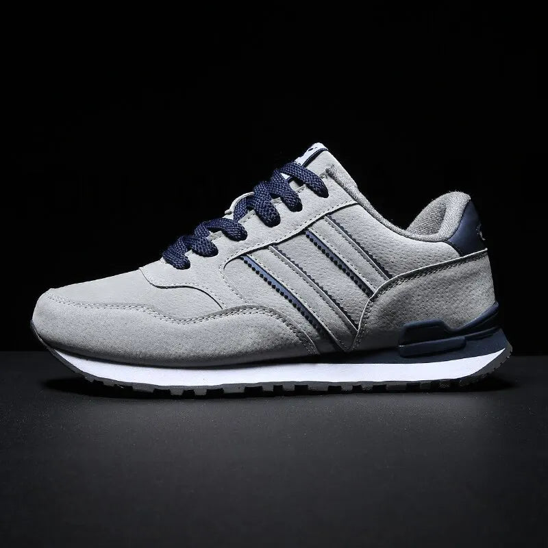 Lightweight Airy Sneakers with Cushioning Rubber Sole