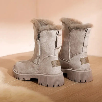 Comfortable Insulated Women's Shoes - Soft Orthopedic Boots