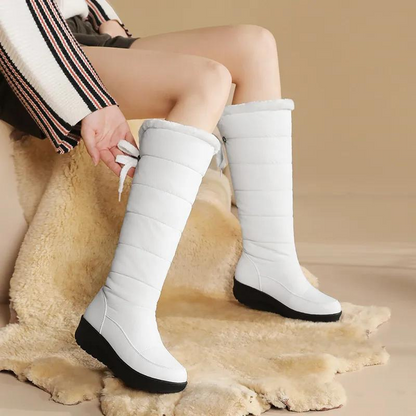Warm Fuzzy Knee High Snow Boots for Women