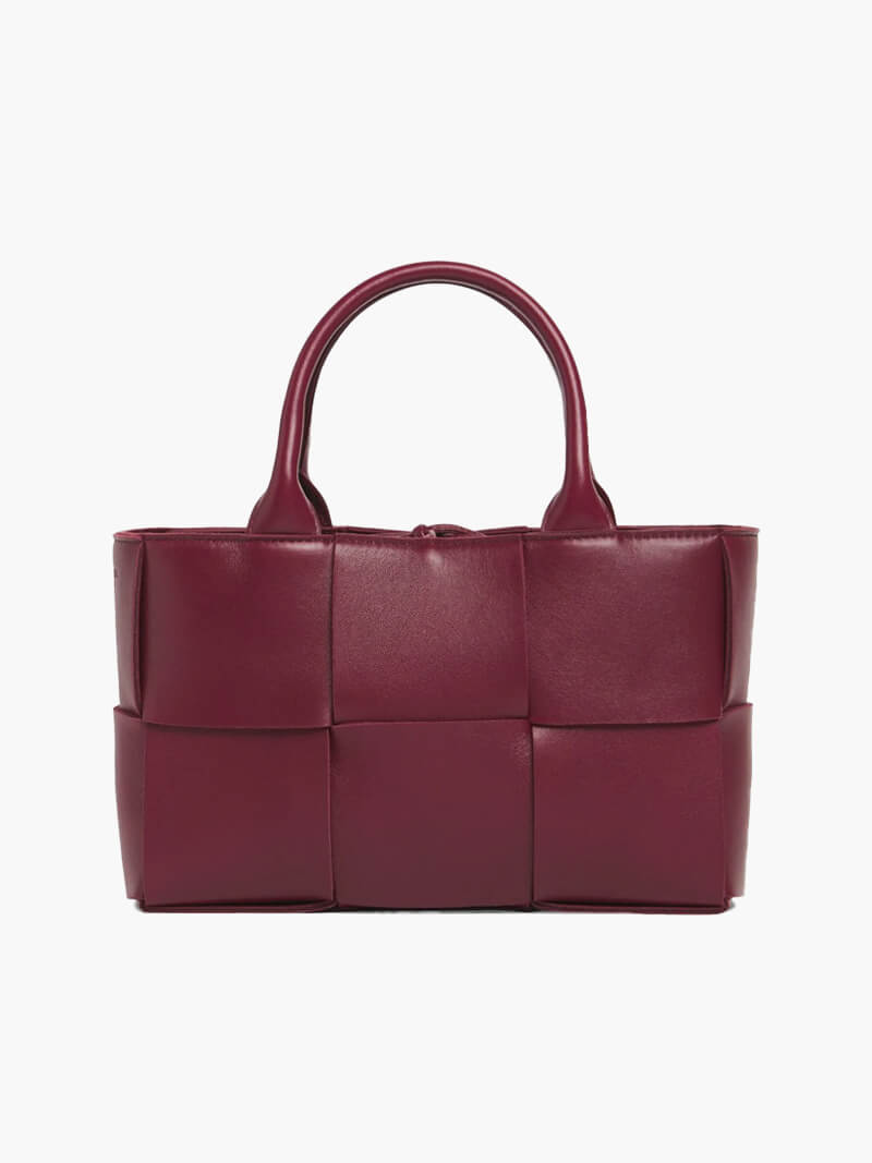 Faux Leather Tote Shoulder Bag