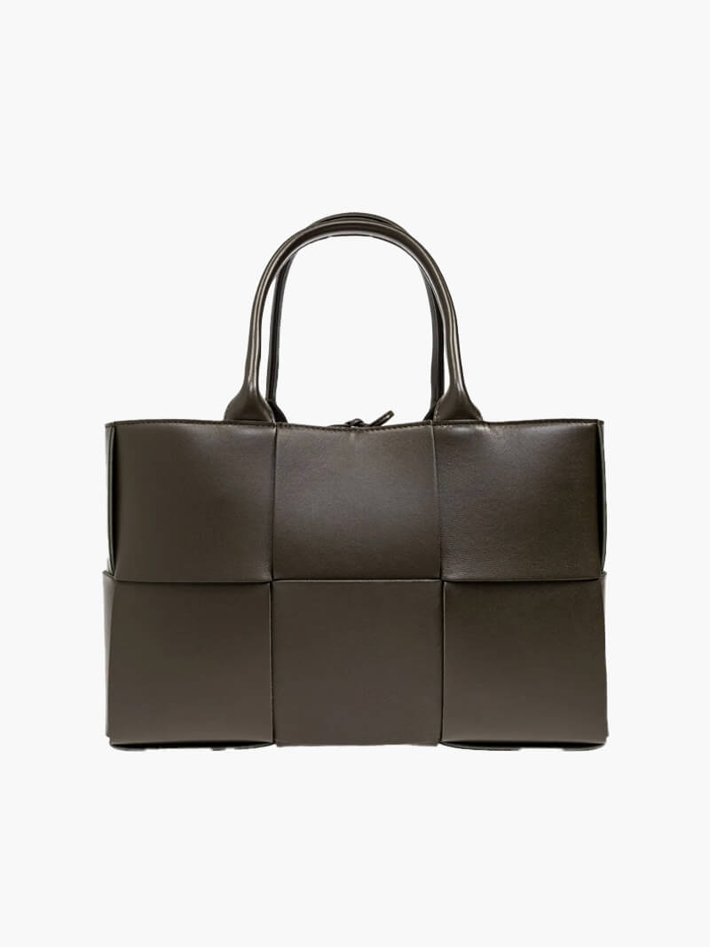 Faux Leather Tote Shoulder Bag