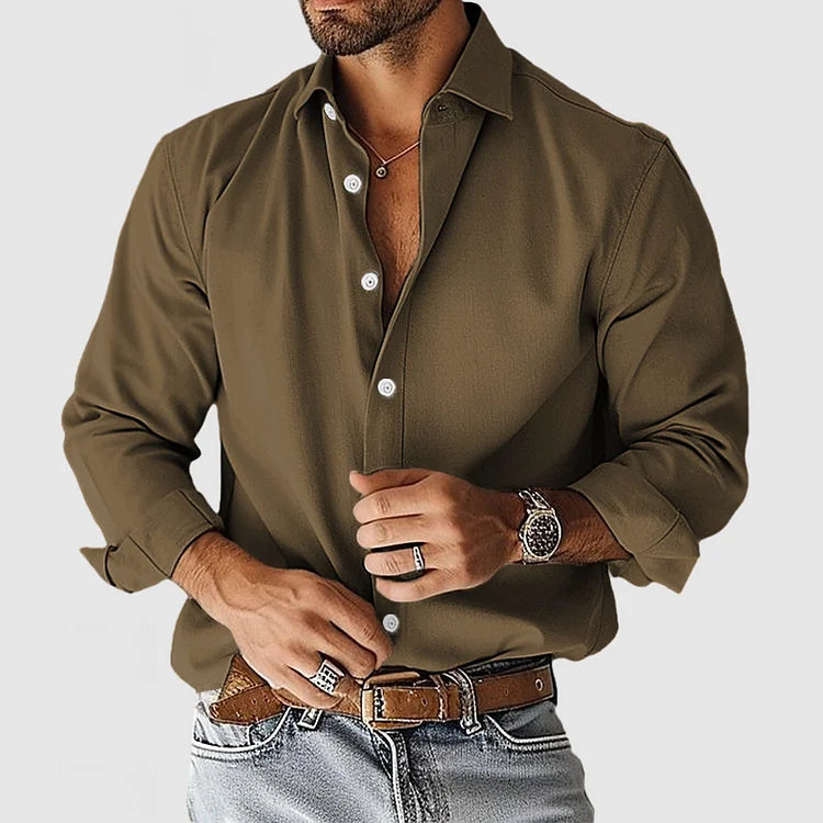 Comfortable Fit Dress Shirt - Classic Style & Lightweight