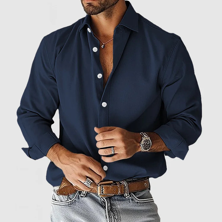 Comfortable Fit Dress Shirt - Classic Style & Lightweight