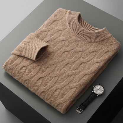 Classic Fit Polo Knit Sweater