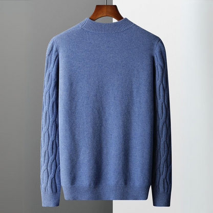 Classic Fit Polo Knit Sweater