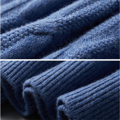 Classic Fit Polo Knit Sweater
