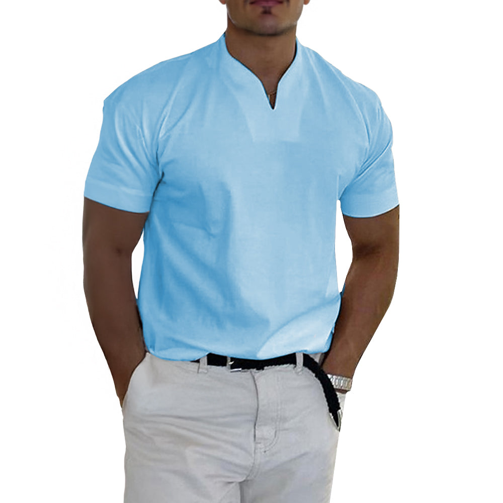 Comfortable V-Neck Casual Breathable Shirt