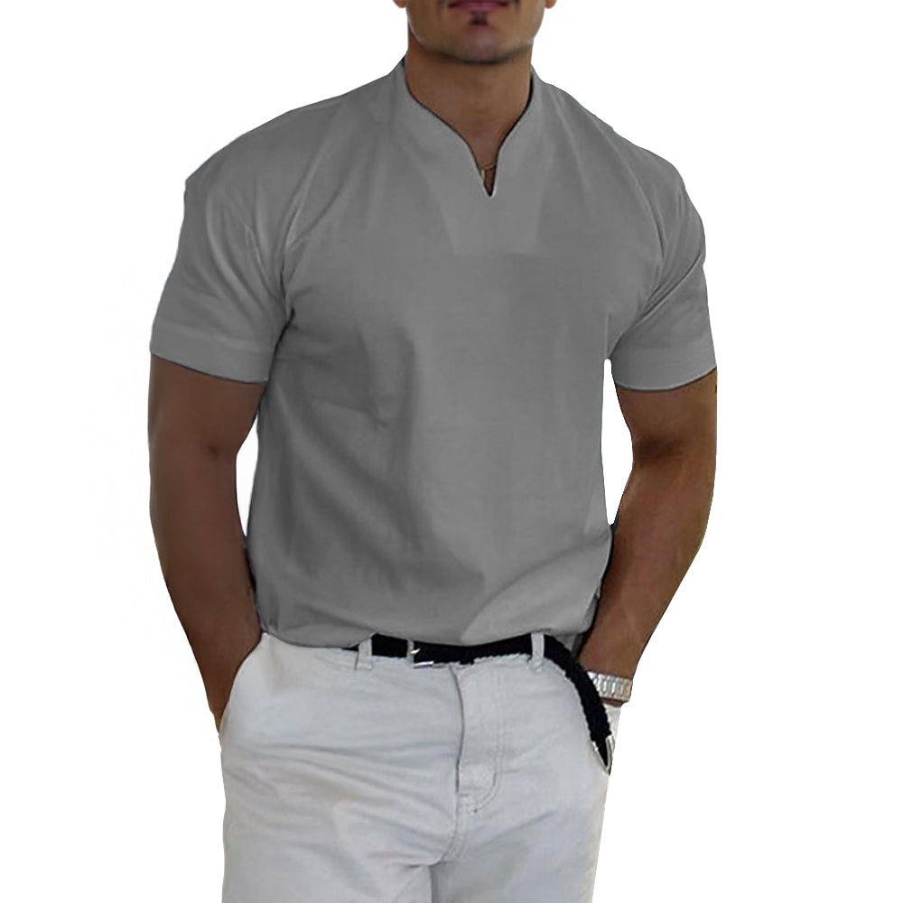 Comfortable V-Neck Casual Breathable Shirt