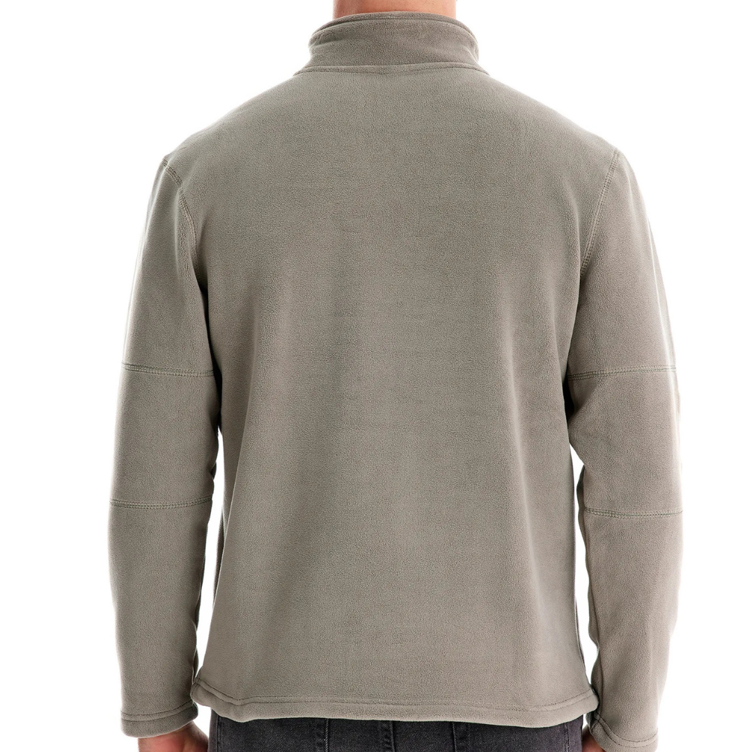 Cozy Zip Up Sweater with Stand Collar
