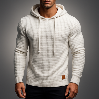 Comfortable Casual Men's Hooded Sweatshirt