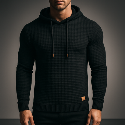 Comfortable Casual Men's Hooded Sweatshirt