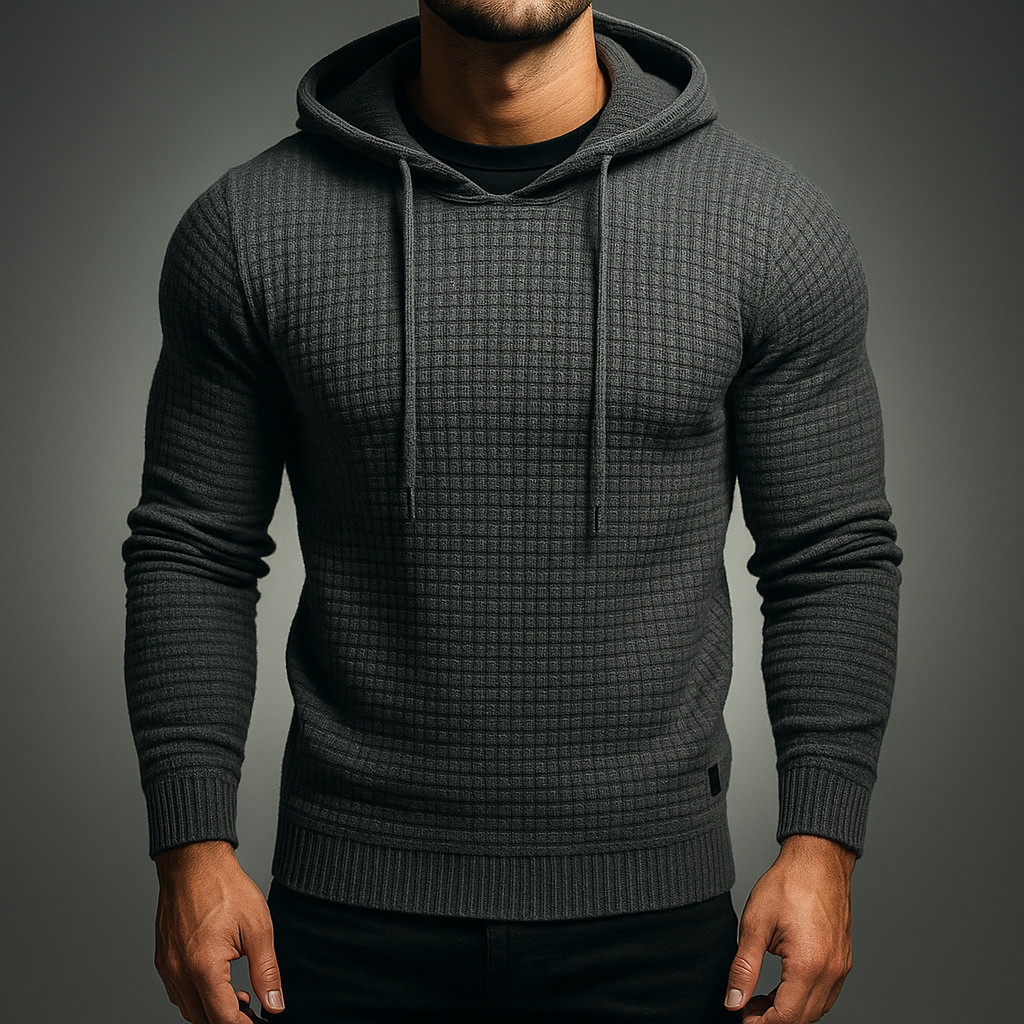 Comfortable Casual Men's Hooded Sweatshirt