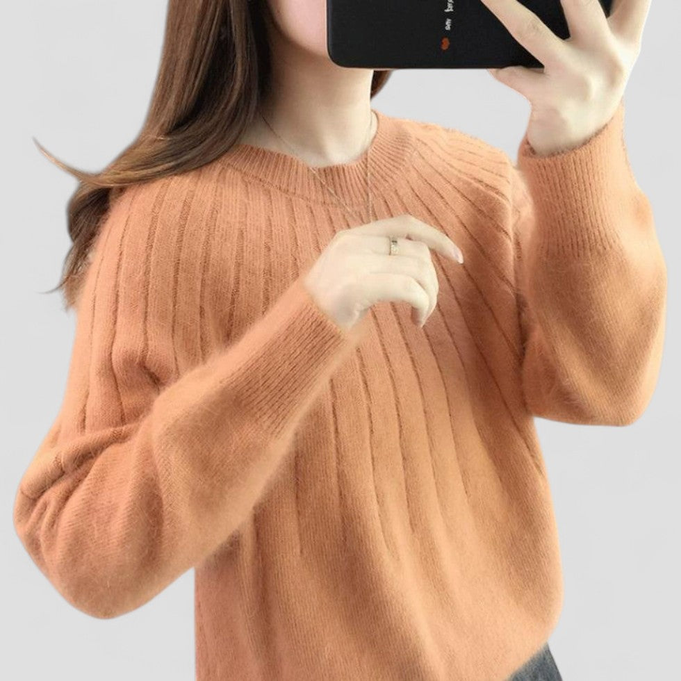 Warm Women's Crew Neck Sweater
