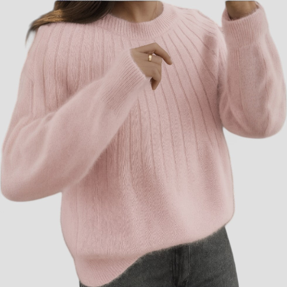 Warm Women's Crew Neck Sweater