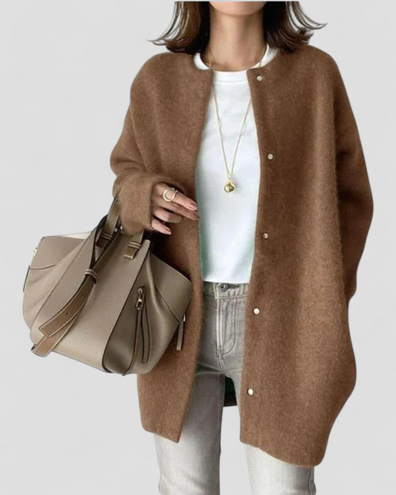 Cozy Oversized Women's Cardigan Sweater