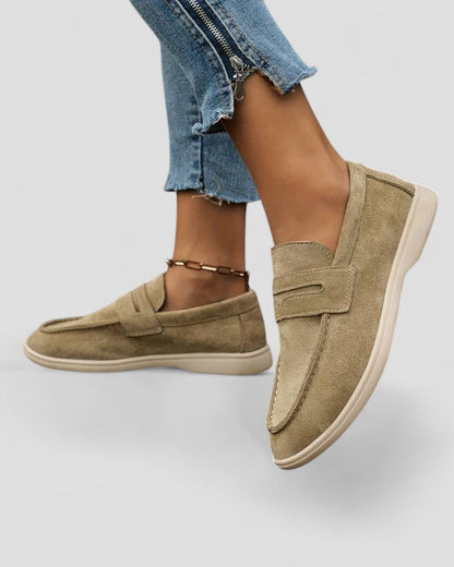 Comfortable Suede Slip On Shoes