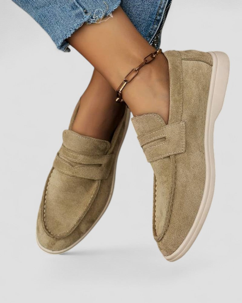 Comfortable Suede Slip On Shoes