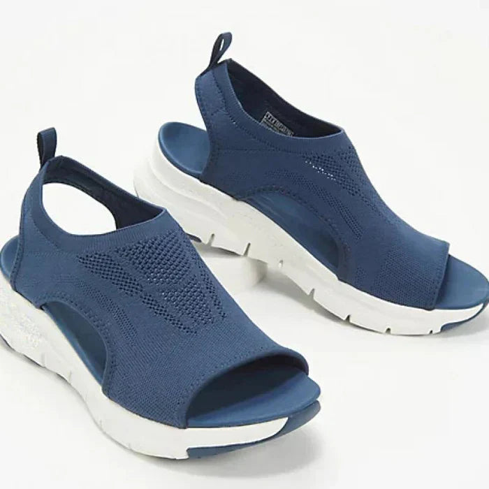 Elegant Casual Sophia Flat Sandals - OutfitLondon