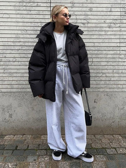 Wynne | Women's Large Puffy Down Filled Winter Coat
