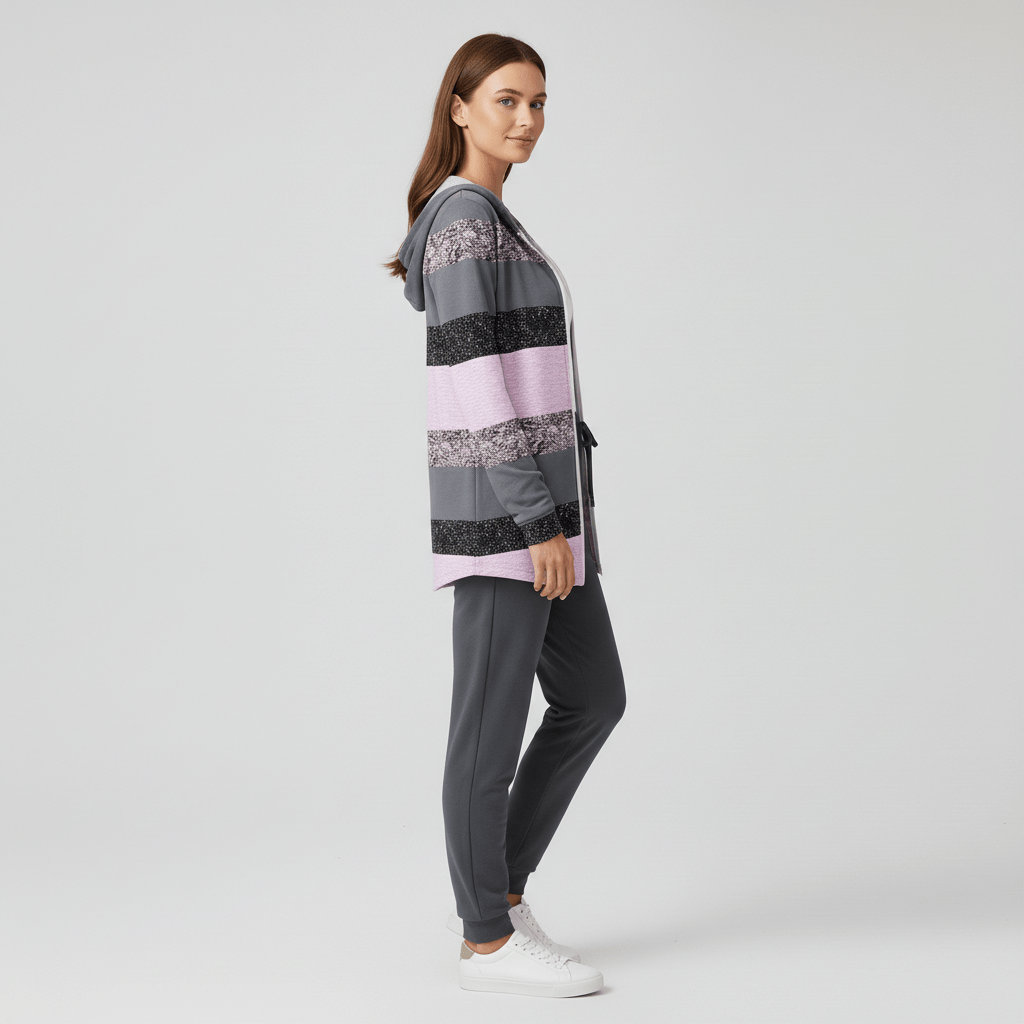 Comfy Hooded Sweater and Jogger Set