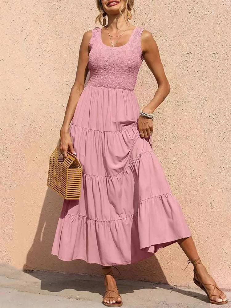 Sophie Women's Sleeveless Maxi Dress | Light & Breezy Fit