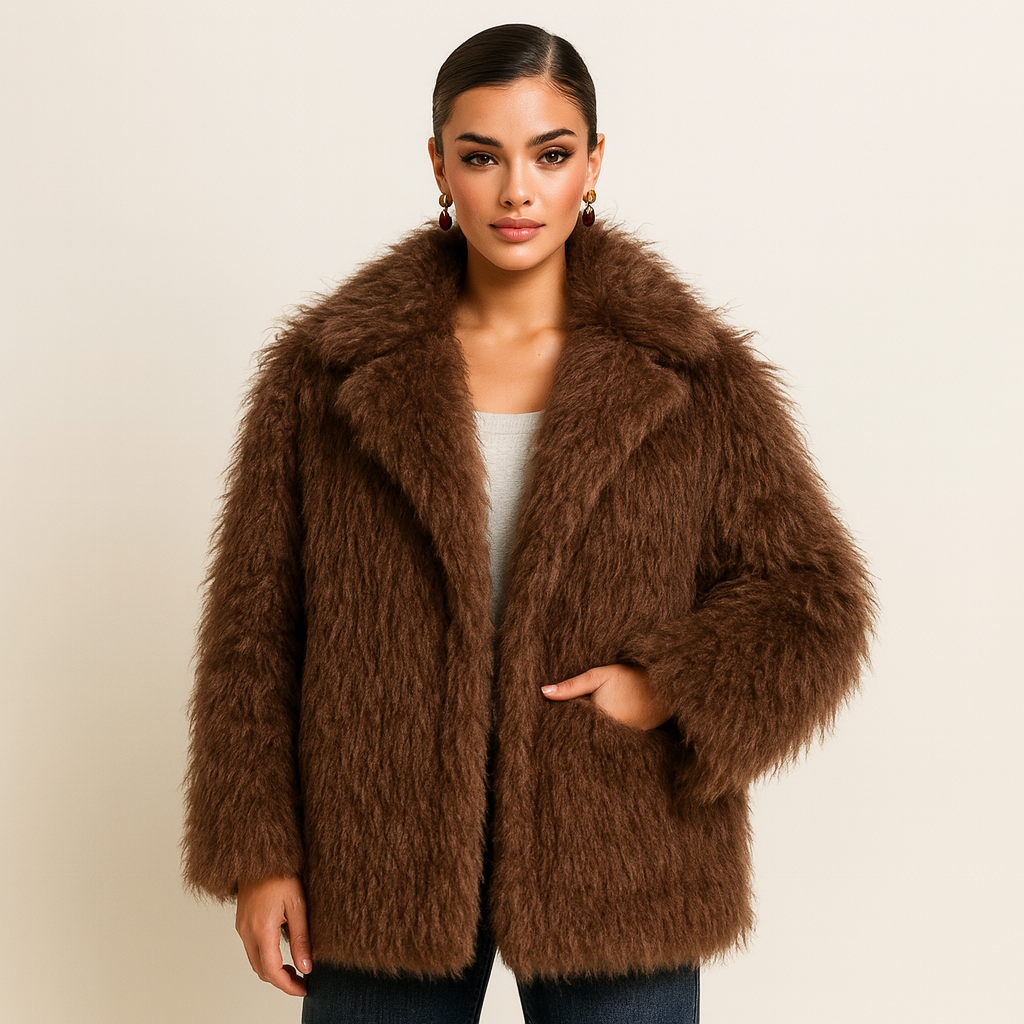 Premium Fake Fur Winter Coat - OutfitLondon