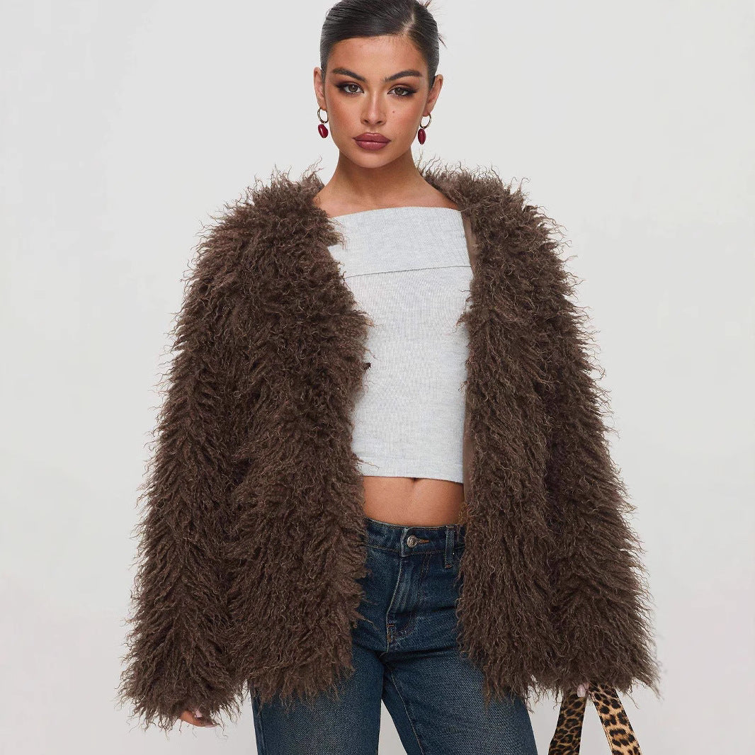 Premium Fake Fur Winter Coat