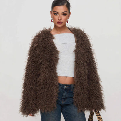 Premium Fake Fur Winter Coat