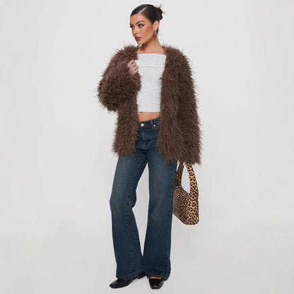 Premium Fake Fur Winter Coat
