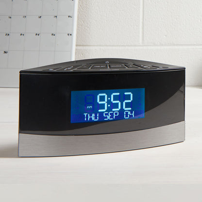 Compact Travel White Noise Machine with Radio Alarm - OutfitLondon