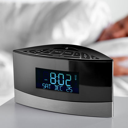 Compact Travel White Noise Machine with Radio Alarm