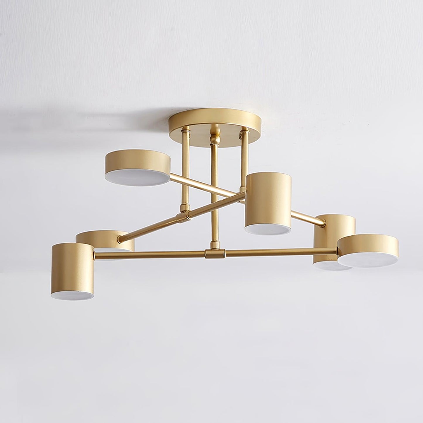 Luxury Gold Pendant LED Chandelier Ceiling Light