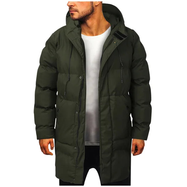Men's Long Winter Parka Coat