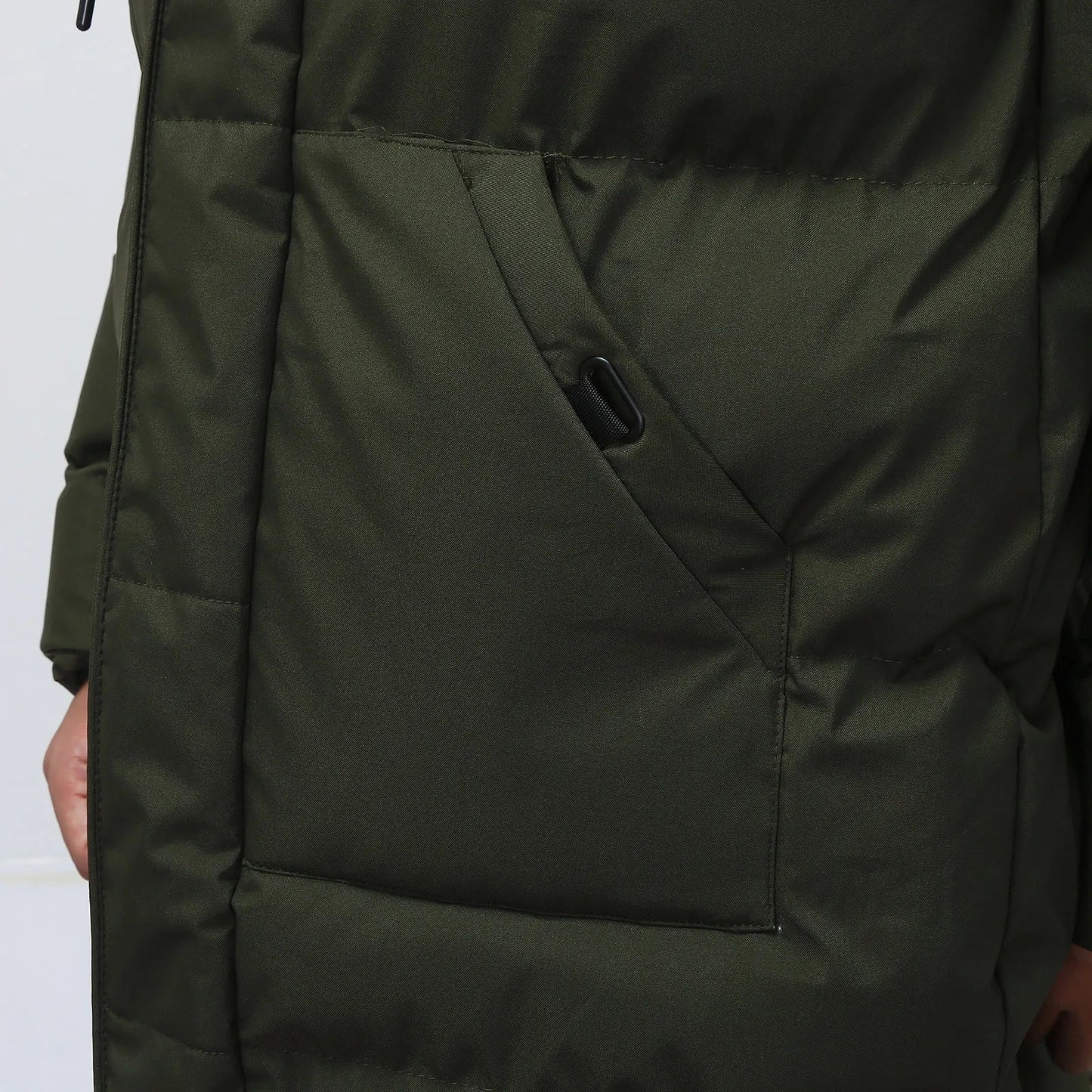 Men's Long Winter Parka Coat