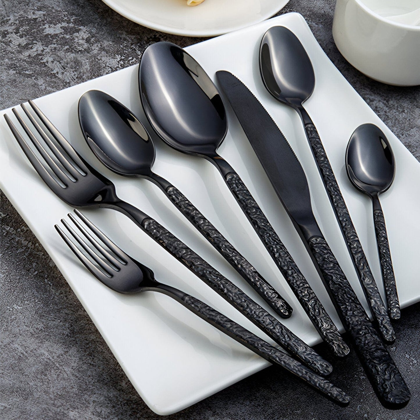 Farmhouse Style Dinner Utensil Set
