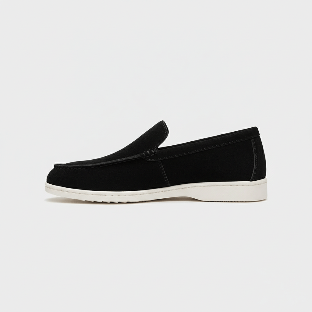 Comfortable Slip-On Loafers with Padded Insoles - OutfitLondon