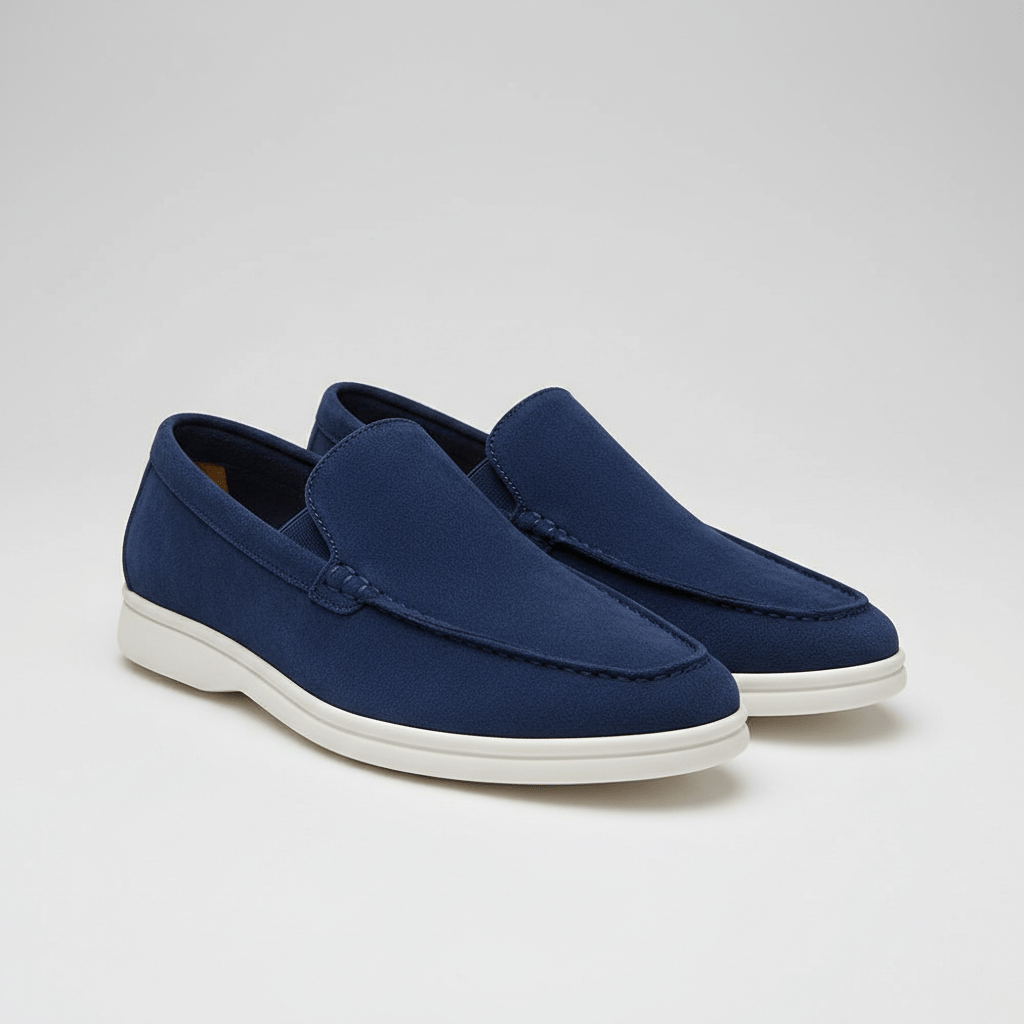 Comfortable Slip-On Loafers with Padded Insoles